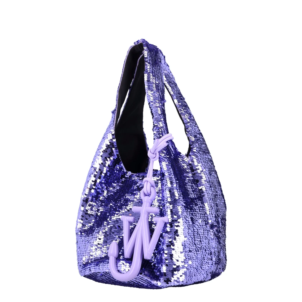 JW Anderson Paillet Shopper Lavendel Handtas Blue Dames