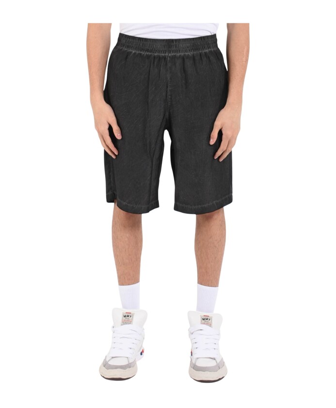 fluid-acetate-bermuda-shorts-with-elastic-waist