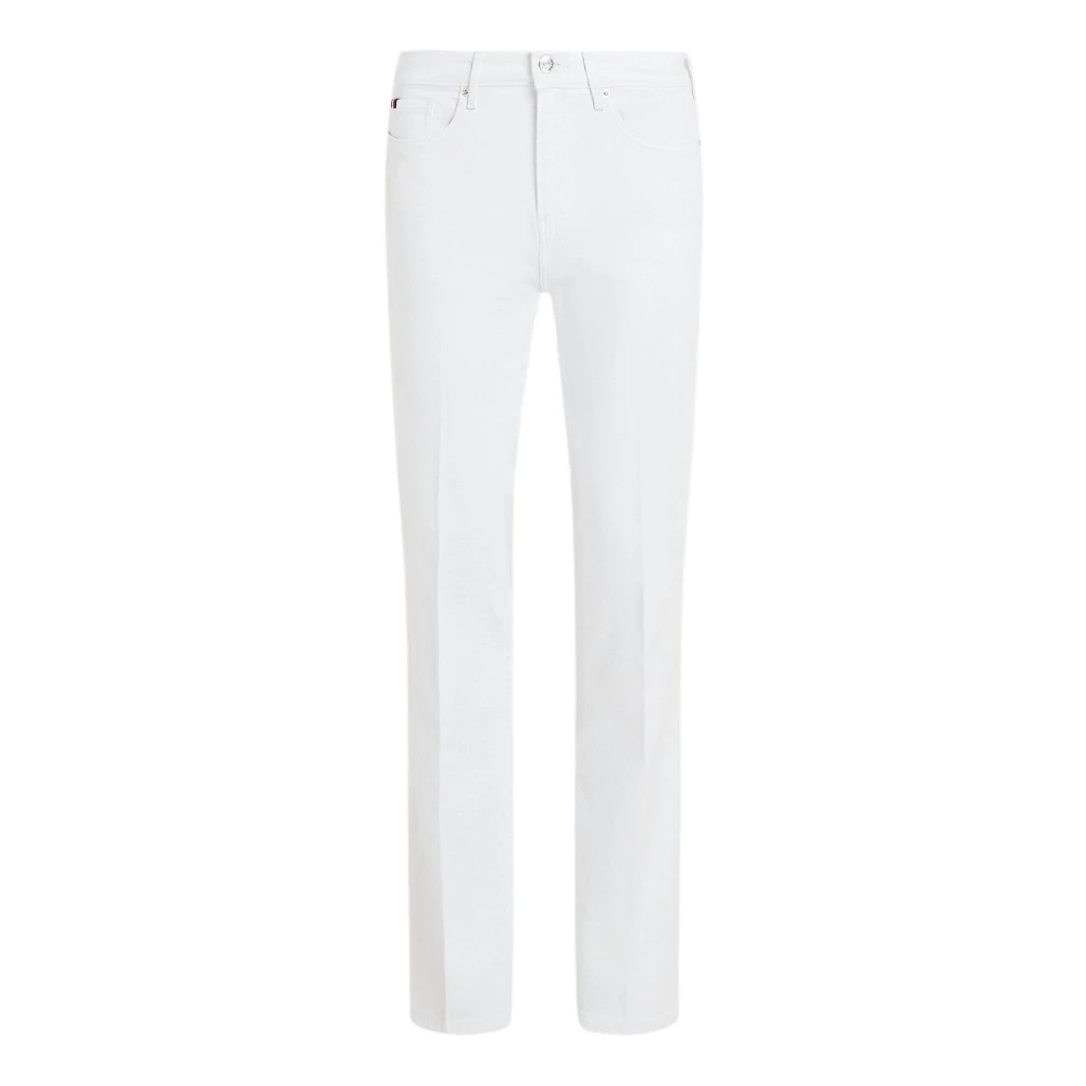 Tommy Hilfiger Slim-fit Jeans White Dames