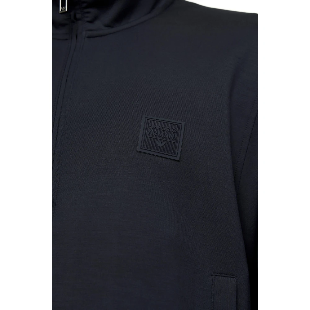 Emporio Armani Nachtblauw Heren Sportpak Black Heren