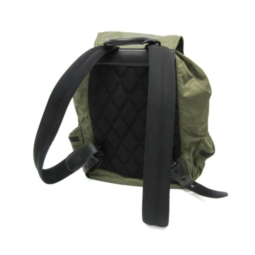 Burberry Vintage Pre-owned Nylon shoulder-bags Green Dames