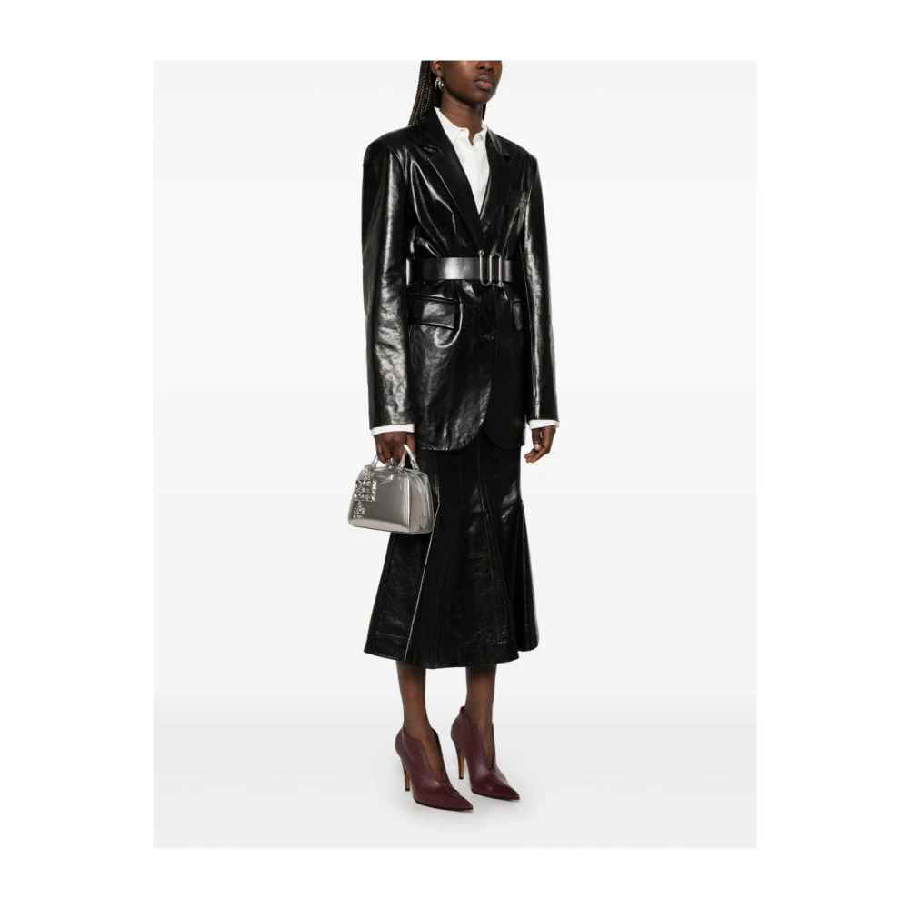 Givenchy Cube Nano Zilveren Schoudertas Gray Dames