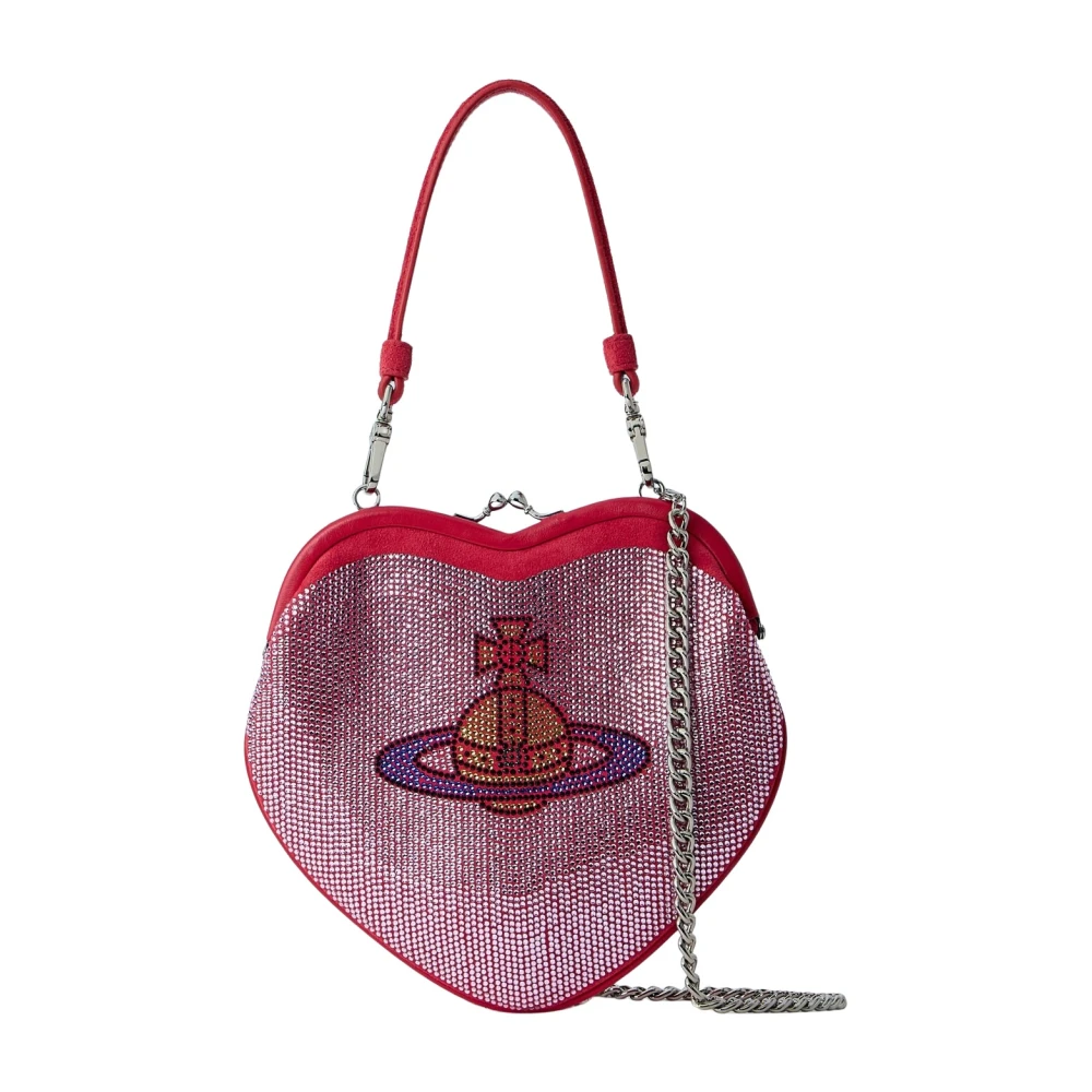 Vivienne Westwood Women's Red Belle Heart Frame Purse