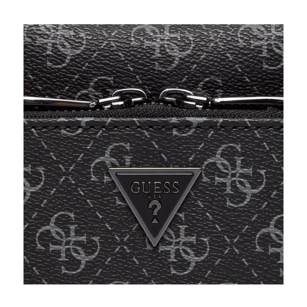 Guess Milano PU Leren Schoudertas Black Heren