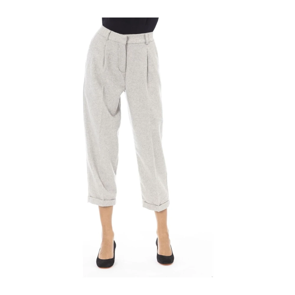 Trousers > Cropped Trousers - - Alpha Studio - Modalova