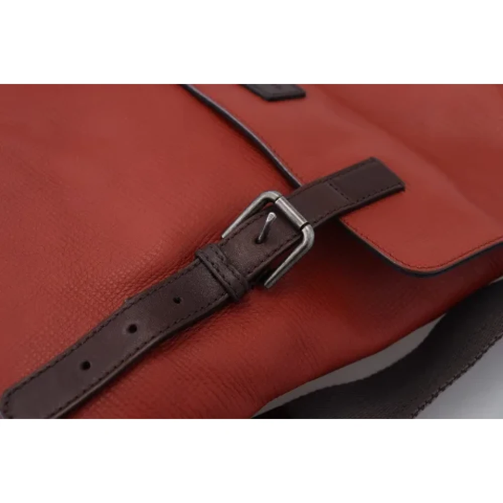 Dolce & Gabbana Pre-owned Fabric backpacks Orange Dames