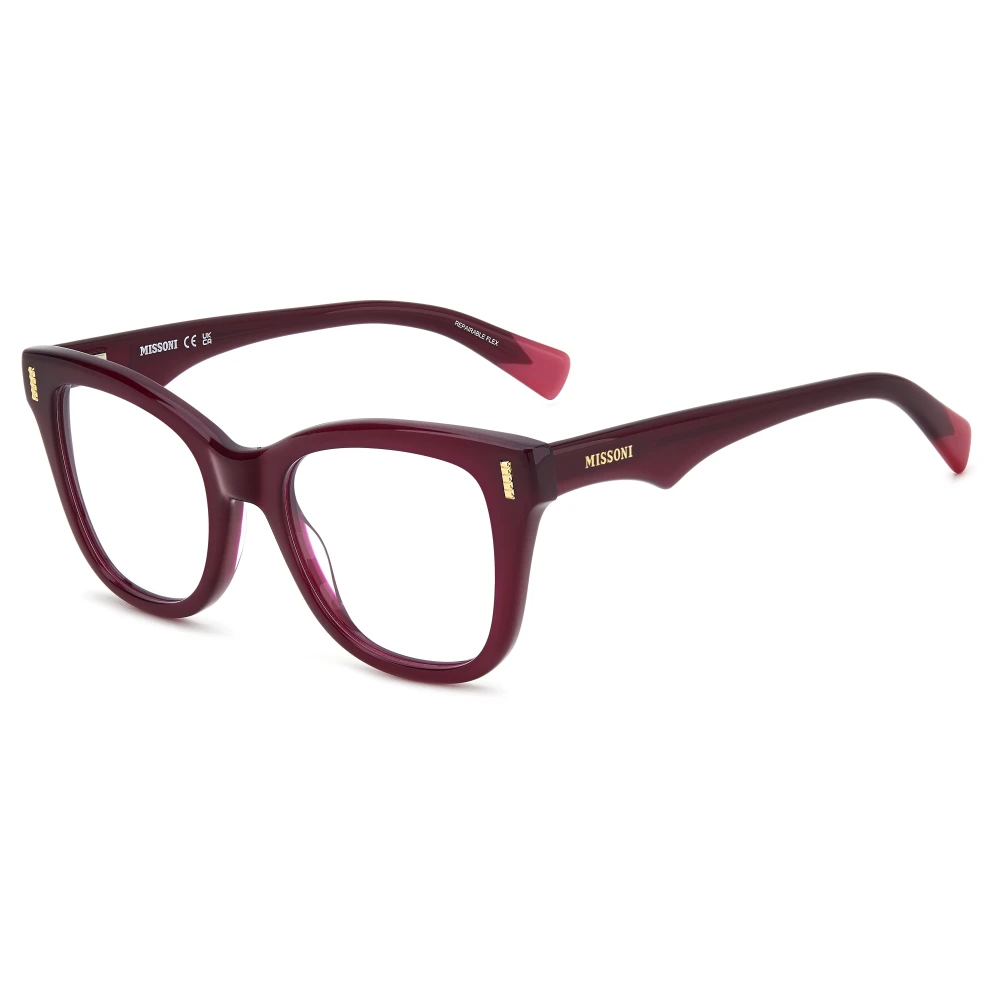Missoni Red Glasses, Female, 50 Mm, Mis 0235 Optical Frame