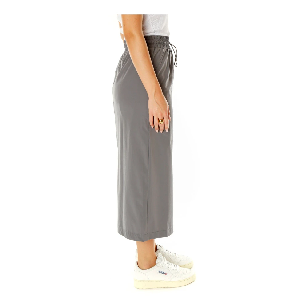Autry Sportieve Rok met Elastische Tailleband Gray Dames