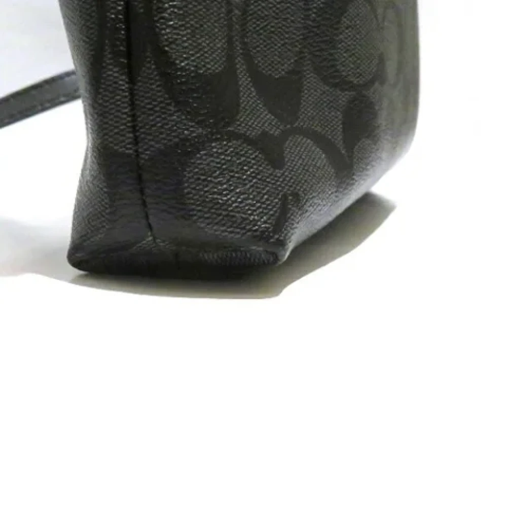 Coach Pre-owned Leather shoulder-bags Black Dames