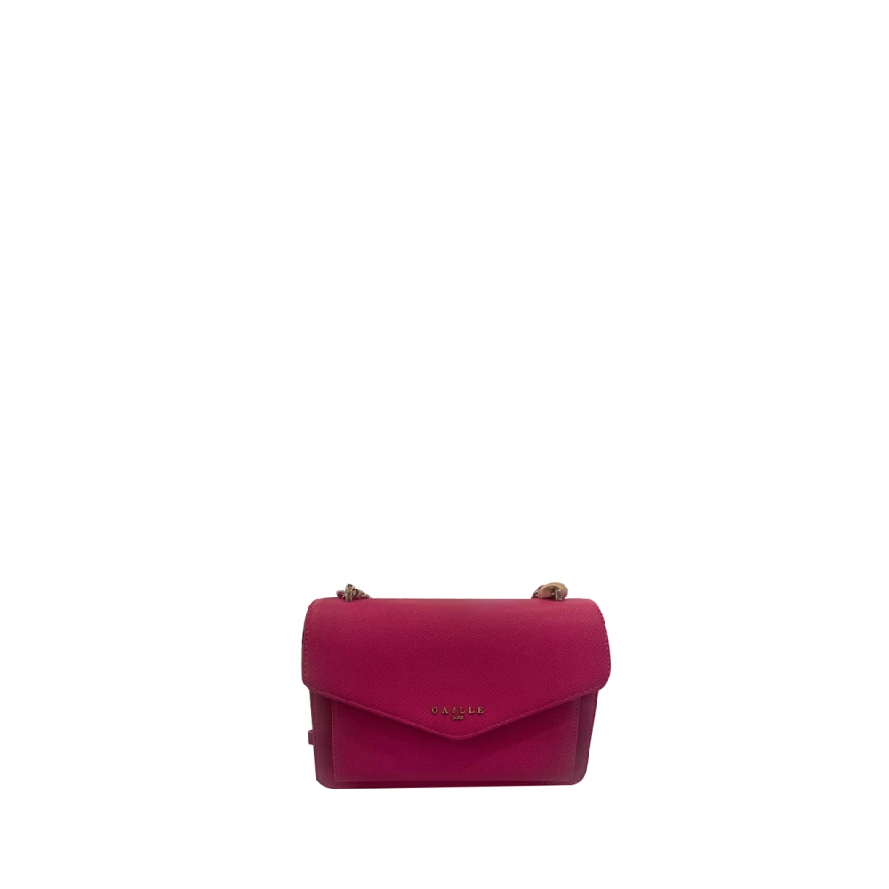 Gaëlle Paris Stijlvolle Fuchsia Schoudertas Pink Dames