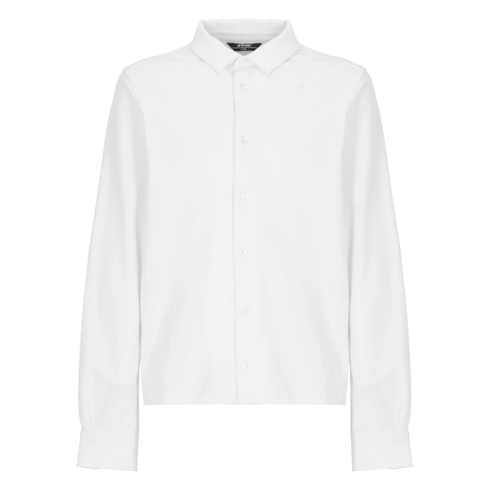 K-Way Uomo Bianco Magliette, M, New,