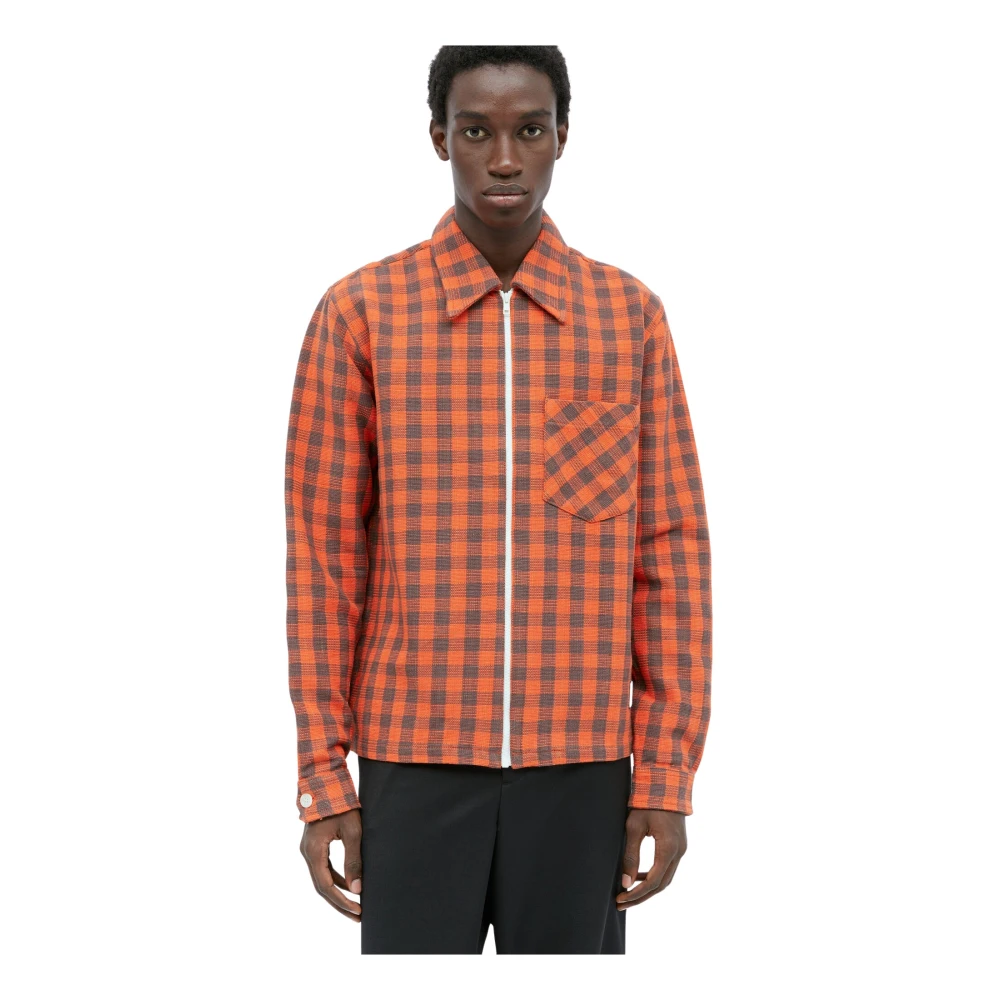 Wales Bonner Multicolor Etudes Check Jacket - Male - Casual Shirts - Xl - Shirts