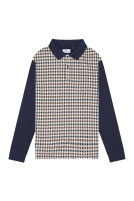 Iconic Front Polo Långärmad