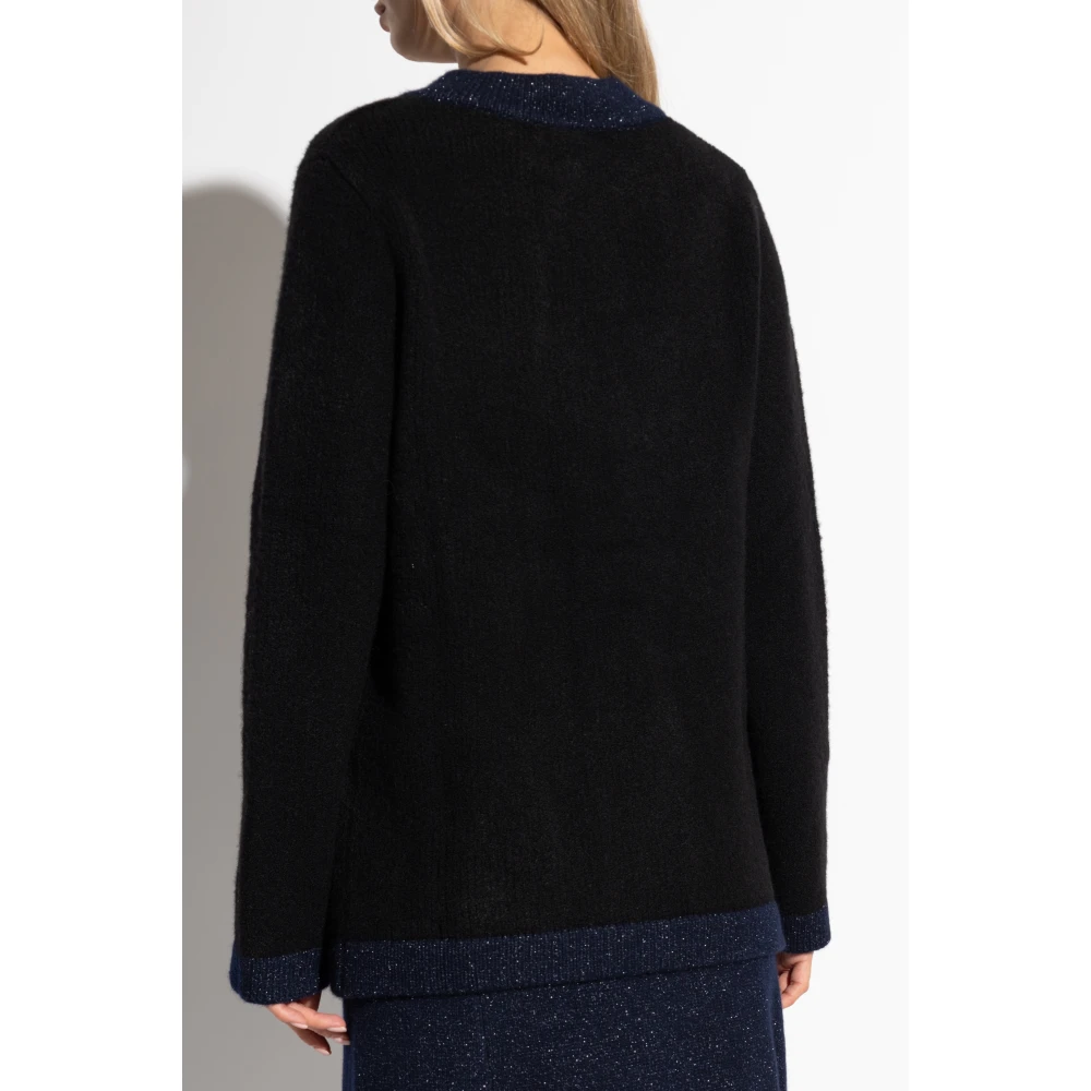 Lisa Yang Cardigan `Aera` Black Dames