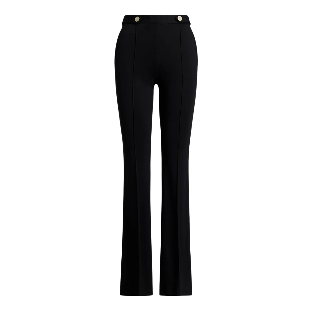 Ralph Lauren Donna Nero Pantaloni, S, New,
