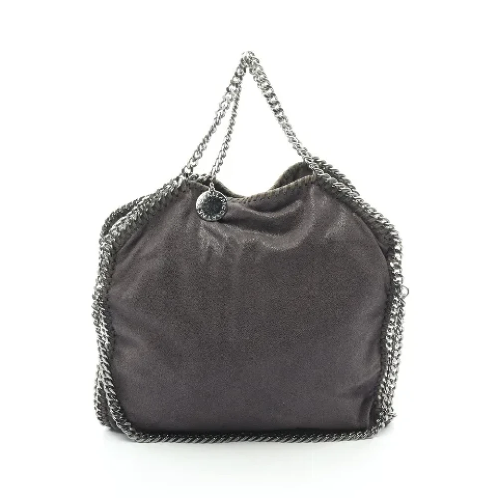 Stella McCartney Pre-owned Faux Fur handbags Gray Dames