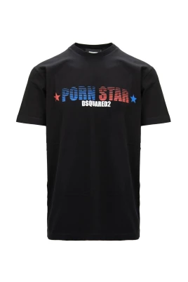 Herr Slip-On T-Shirt med Tryck