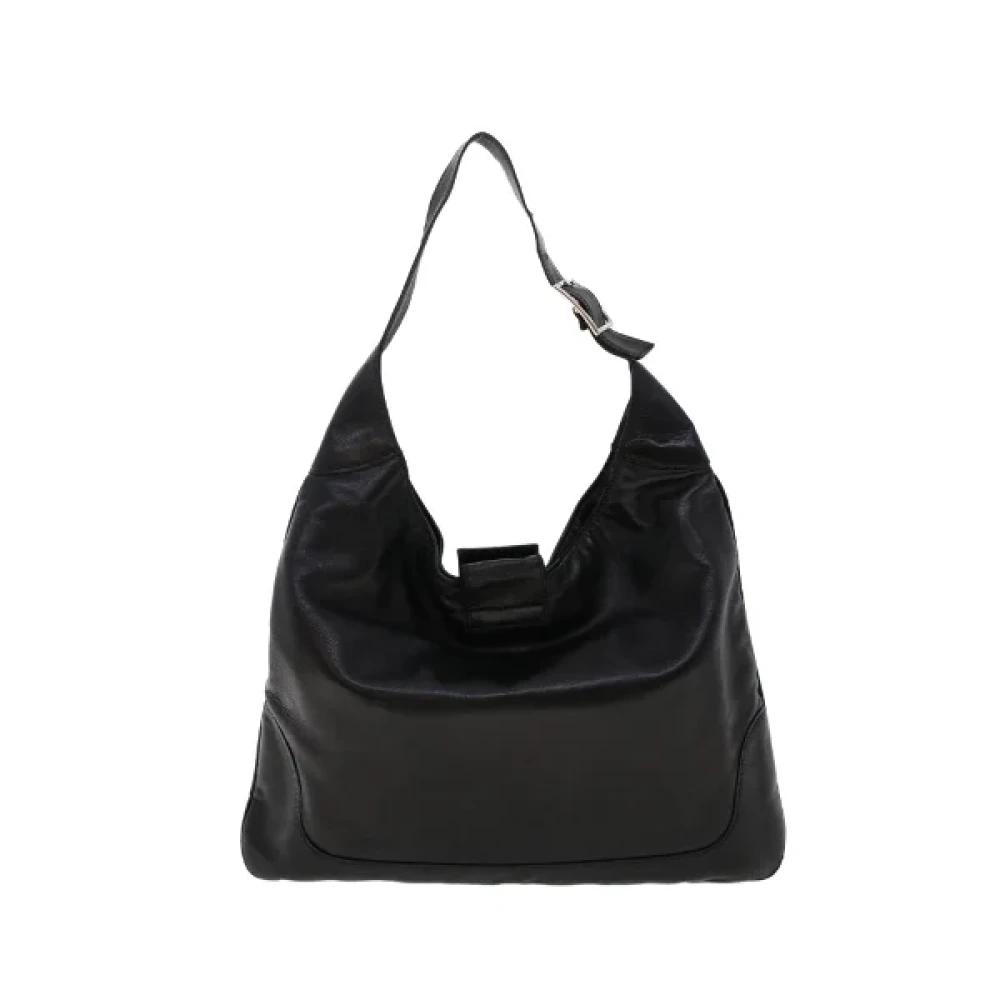 Valentino Vintage Pre-owned Leather handbags Black Dames