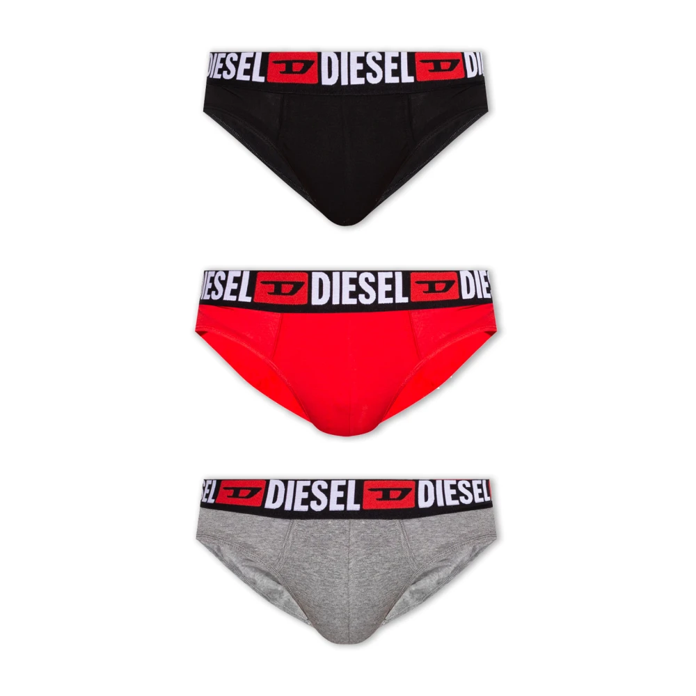 Diesel Herren Multicolor Unterwäsche, Mehrfarbig, Lgröße: