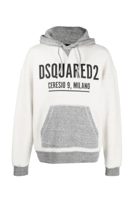 Grå Mike Hoodie Tröja
