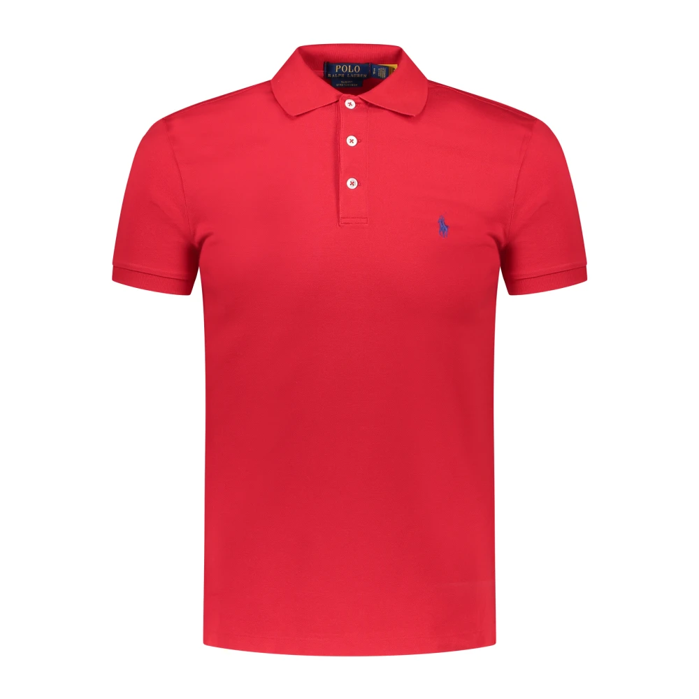 Polo Ralph Lauren Rode Polo Shirt uit de Ss23 Collectie Red Heren