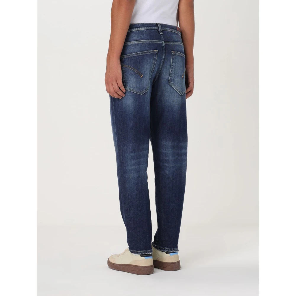 Dondup Denim Brighton Broek met Distressed Details Blue Heren