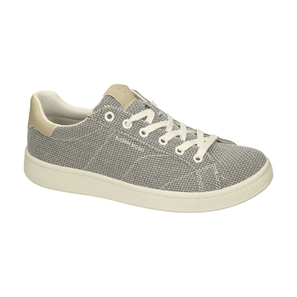 Björn Borg Deuce Mel Knt Sneaker Heren Schoenen Grijs