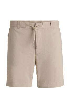 beige-linen-blend-drawcord-shorts