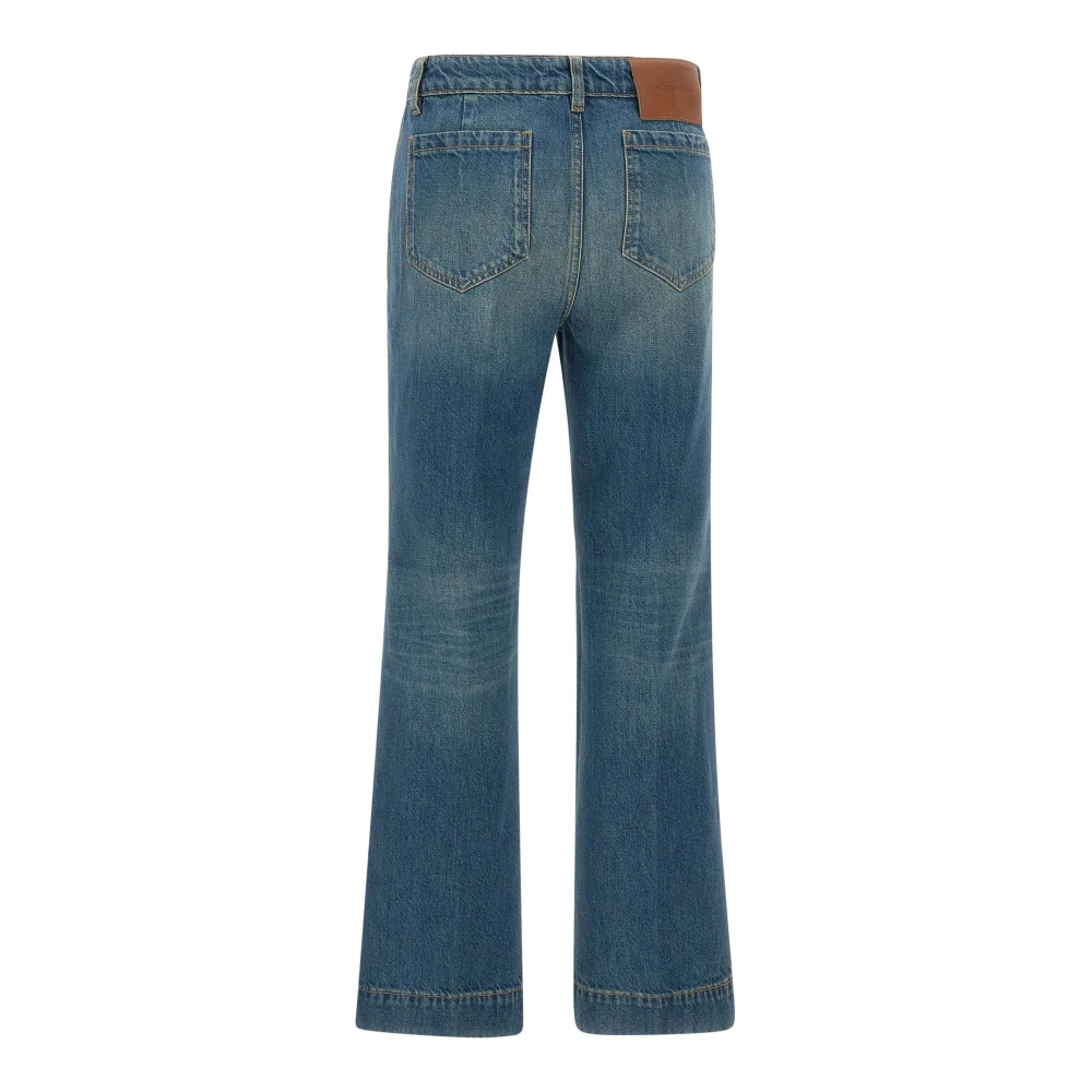 Victoria Beckham Alina Denim Jeans Blue Dames