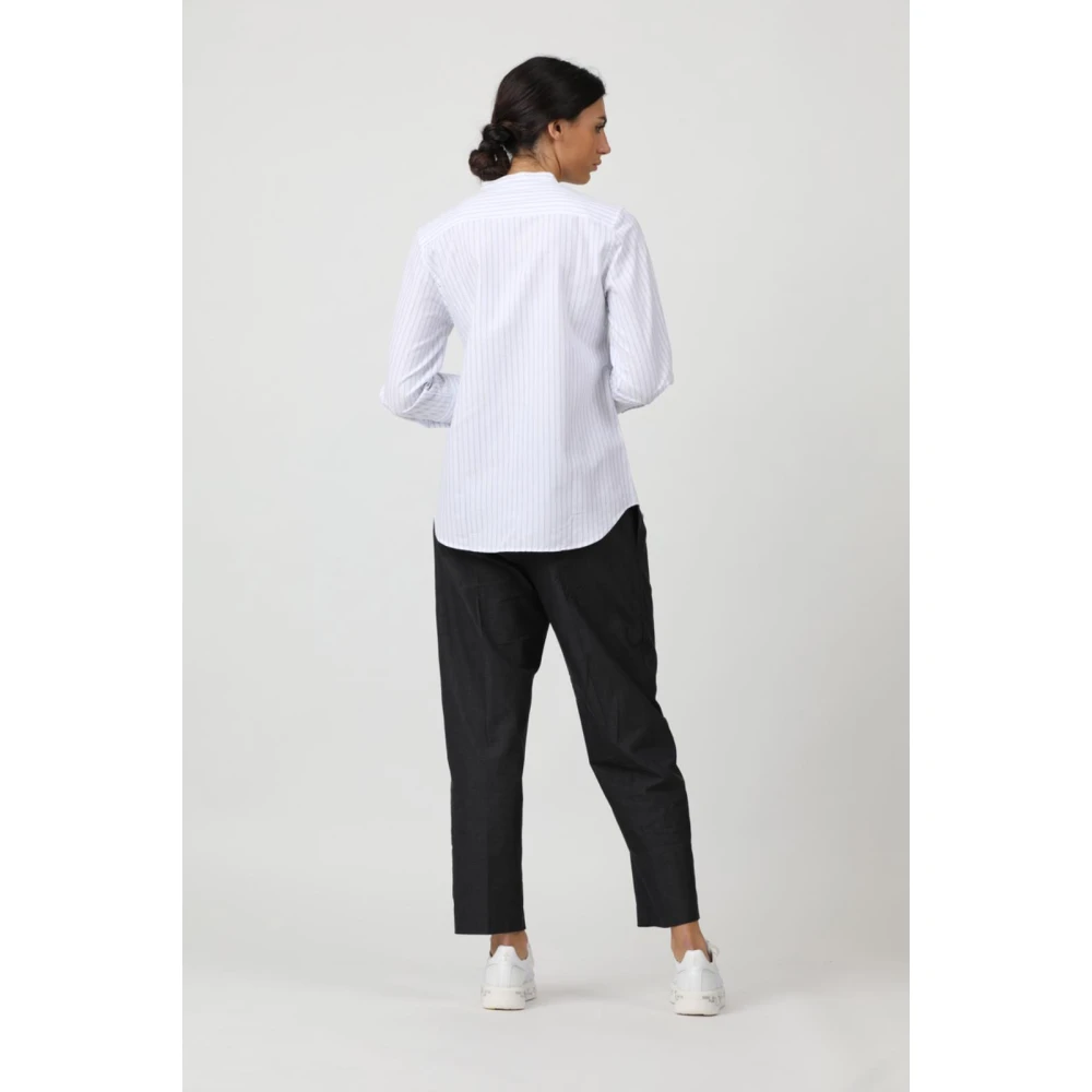 Aspesi Casual Katoenen Broek Black Dames