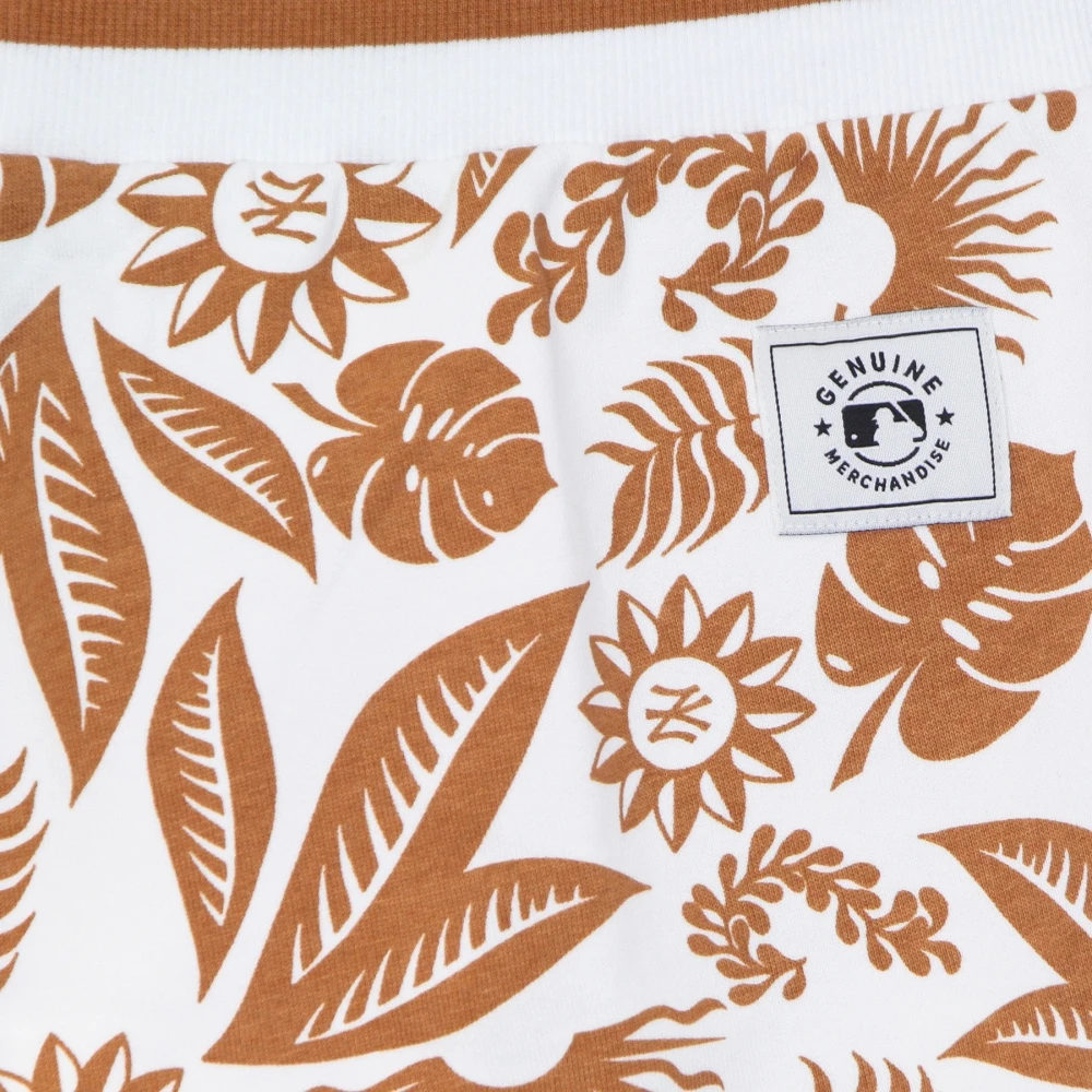 new era Bloemen MLB Tracksuit Shorts Brown Heren