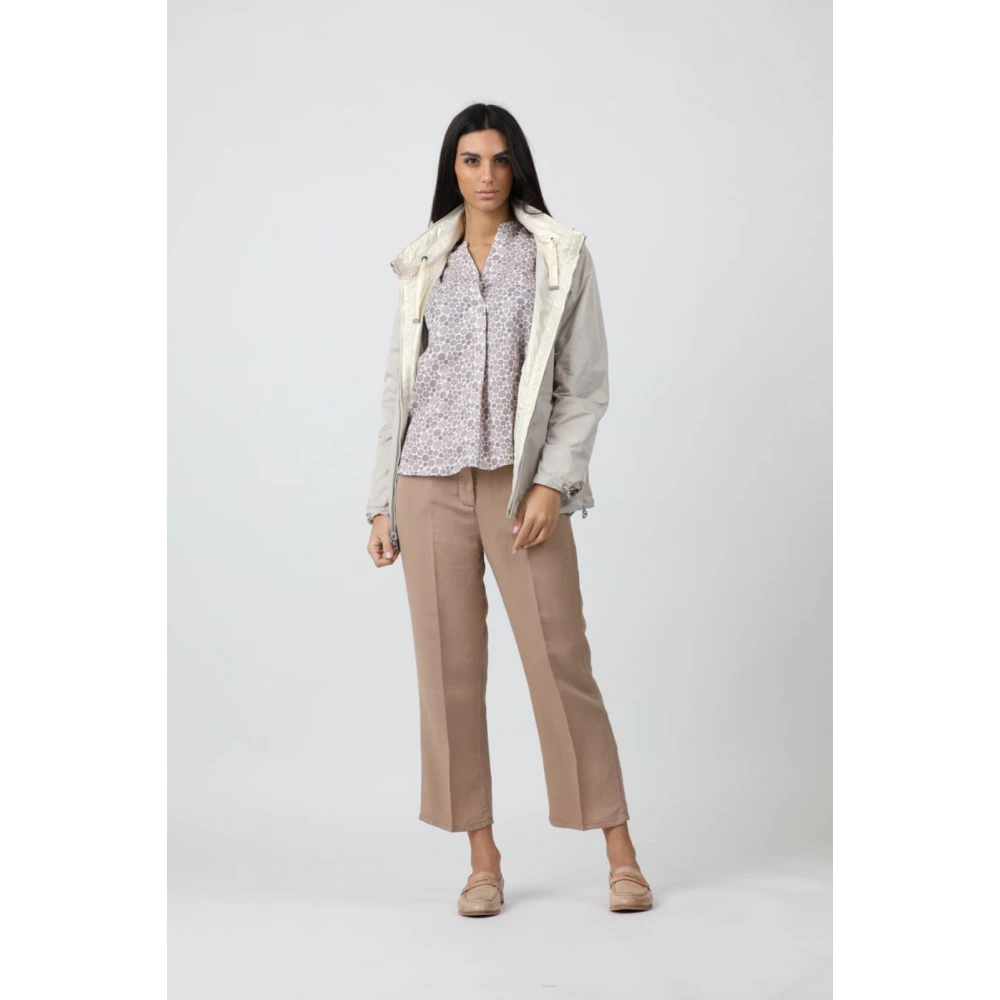 Via Masini 80 Stijlvolle Herenbroek Beige Dames