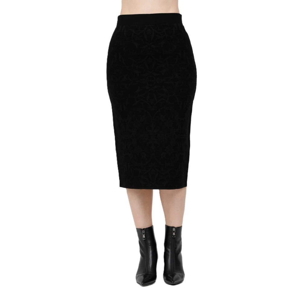 Max Mara Studio Women's Black Pencil Skirts, M, Adunco Skirt