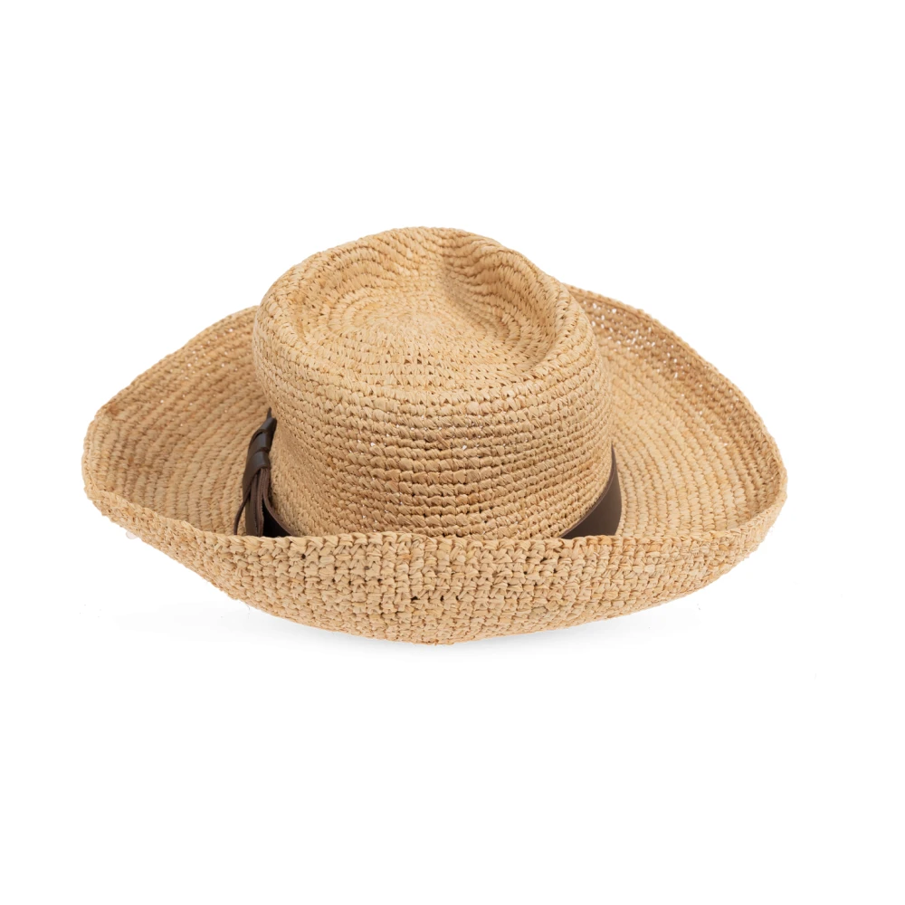 Emporio Armani Strohoed Beige Dames
