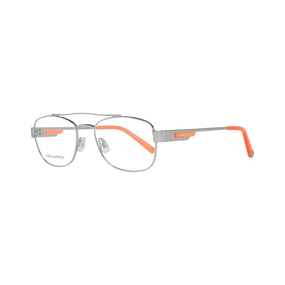 Dsquared2 Zilveren Metalen Frames met Categorie 3 Gray Heren