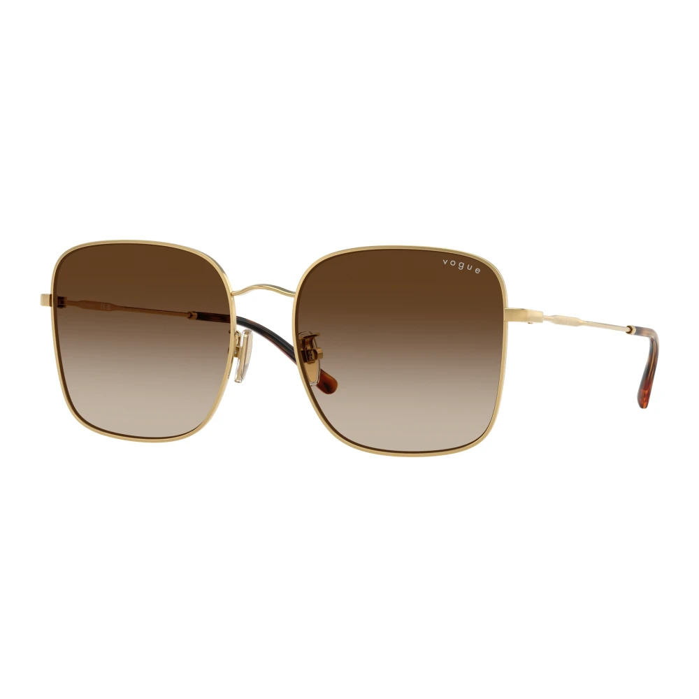 Vogue Stylish Sunglasses In Brown Gradient - Female - Sunglasses - Yellow - 57 Mm - Accessories
