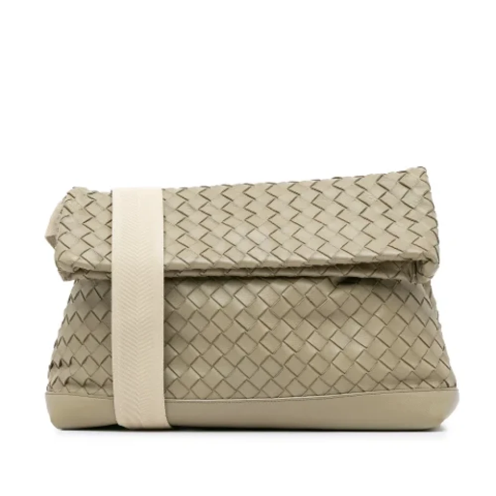 Pre-owned Leder crossbody-taschen - Bottega Veneta Vintage - Modalova