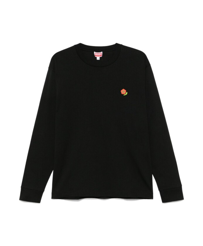 black-flower-motif-t-shirts-and-polos