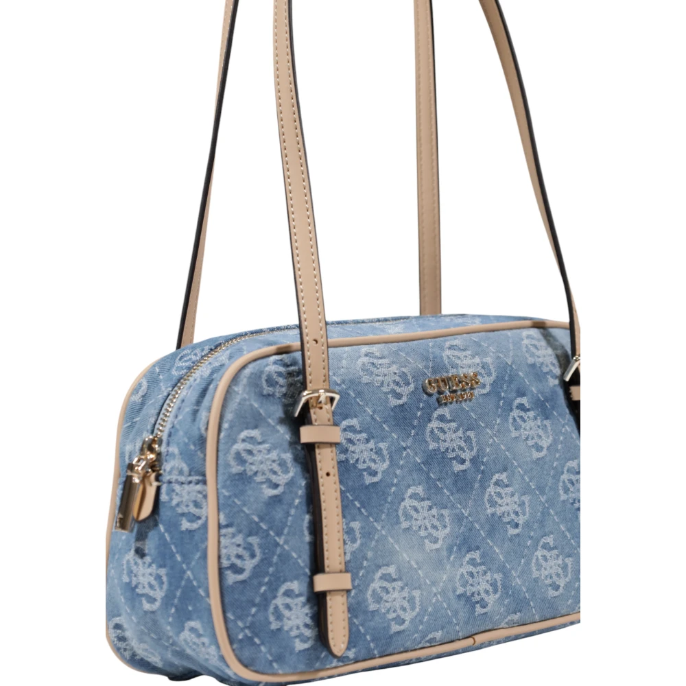 Guess Stijlvolle Middelgrote Tassen Collectie Blue Dames