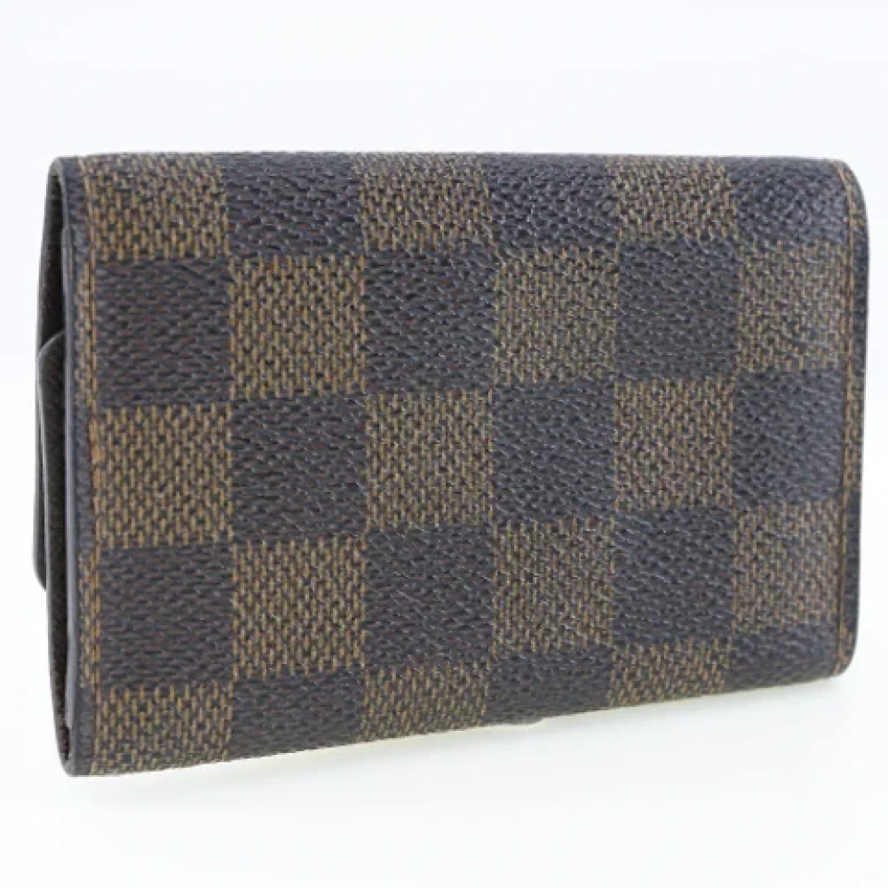 Louis Vuitton Vintage Pre-owned Canvas key-holders Brown Dames