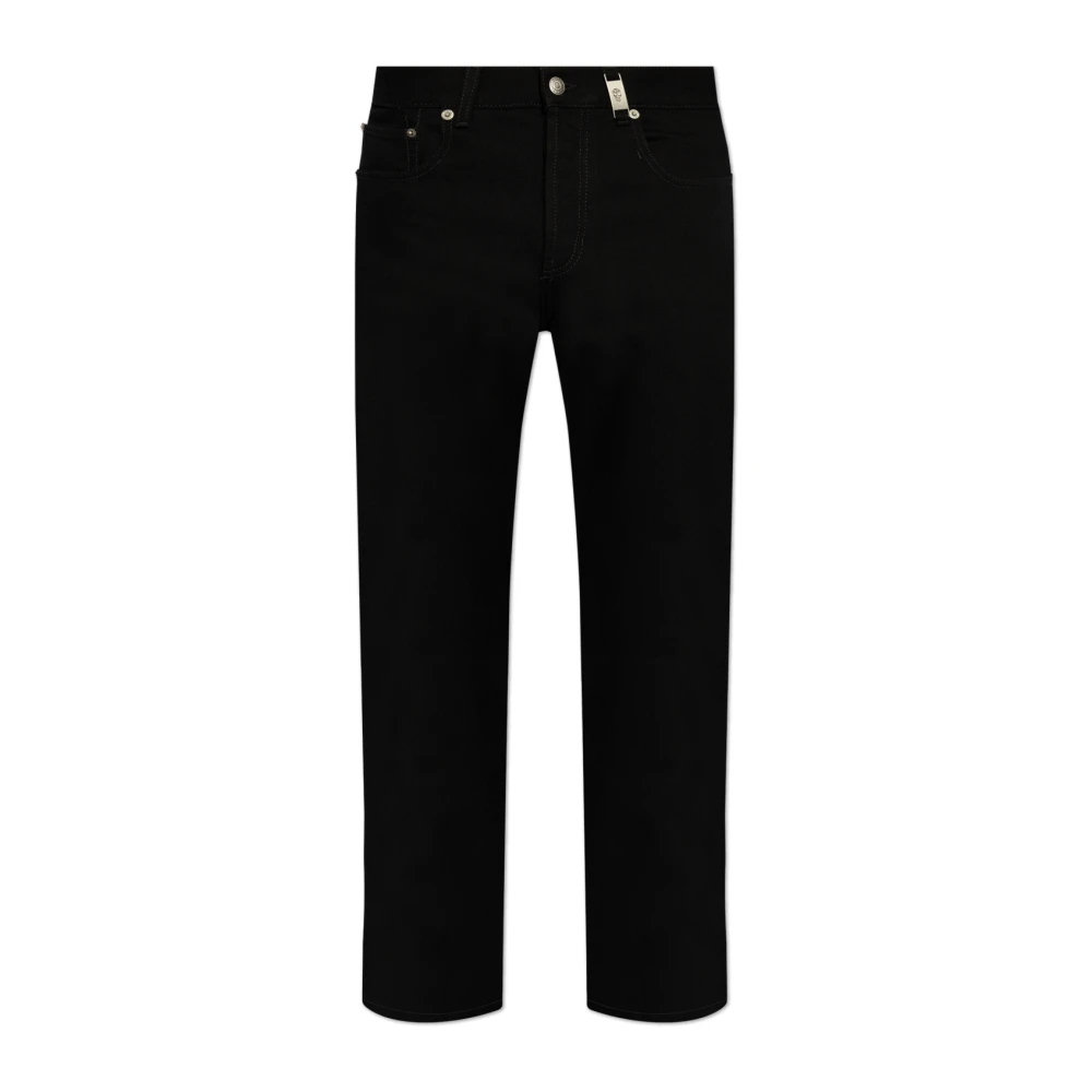 Alexander mcqueen Zwarte Straight Leg Jeans Black Heren