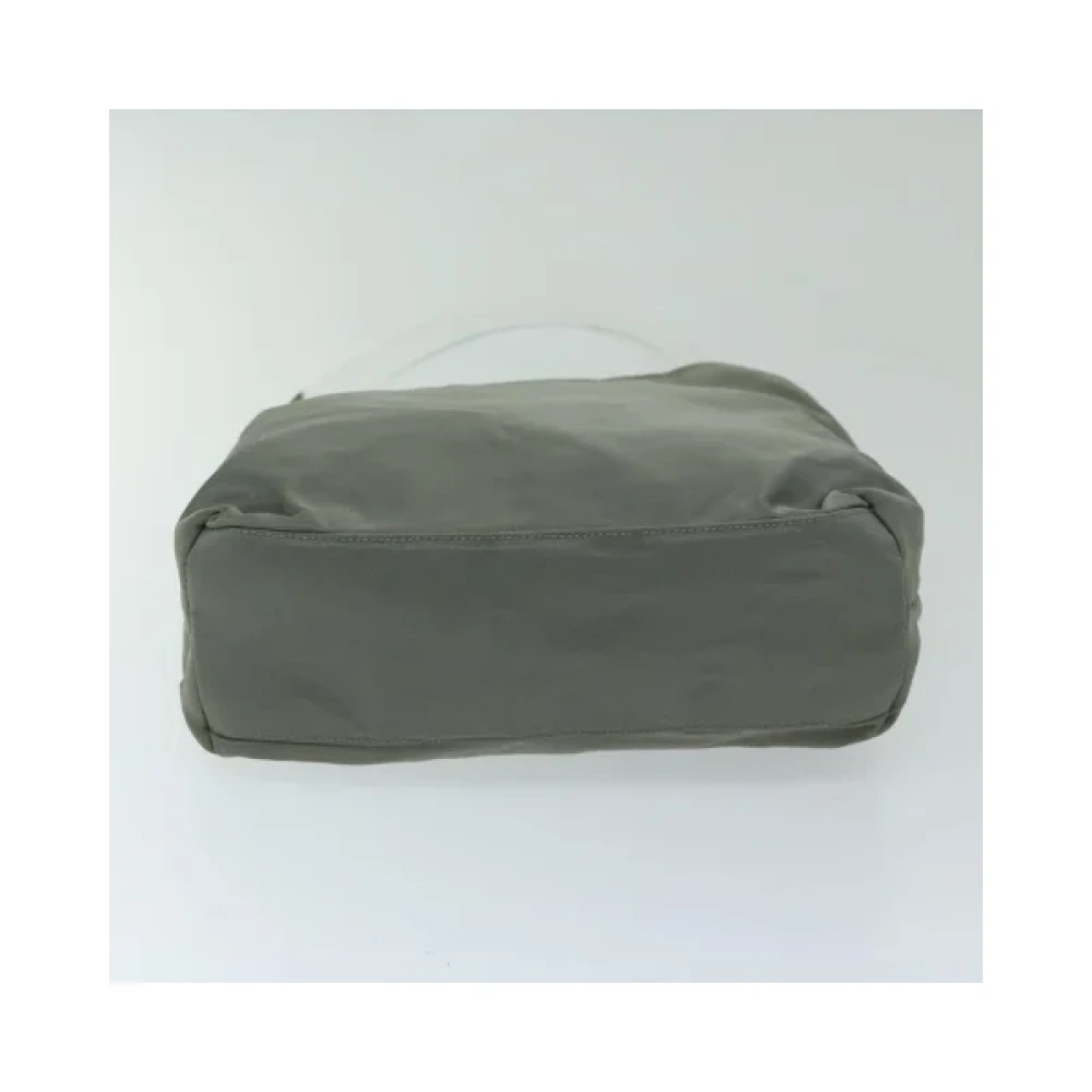 Prada Vintage Pre-owned Nylon prada-bags Green Dames