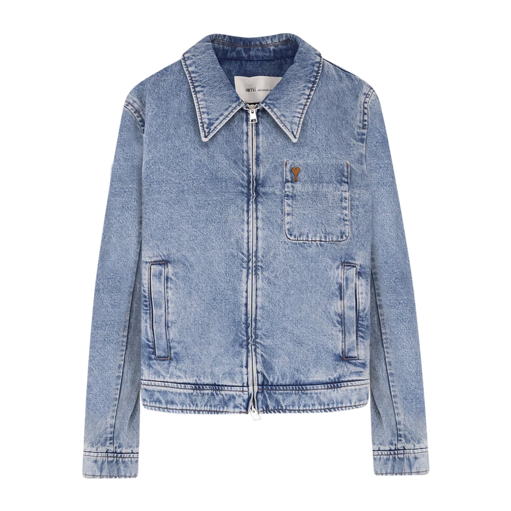 Ami Paris Uomo Blu Giacche, L, New,