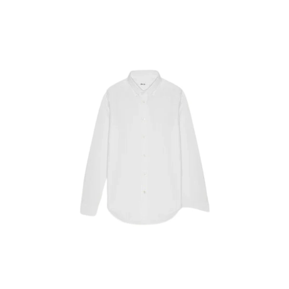 Nn07 Arne 5725 Oxford Overhemd Wit White Heren