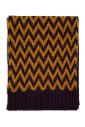 echarpe-unisexe-violette-avec-motif-chevron