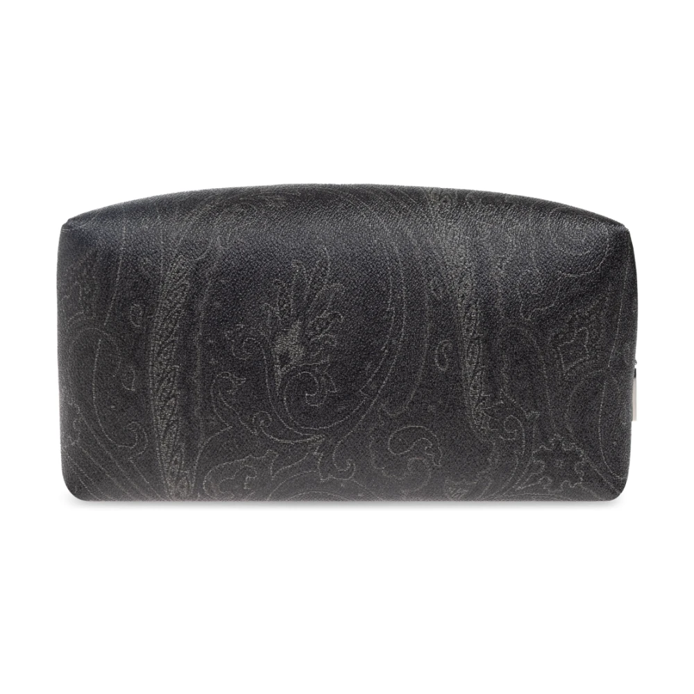 ETRO Cosmetische tas met logo Gray Heren