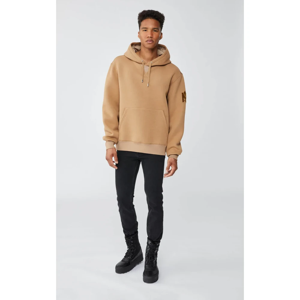 Mackage Hoodie Krys-R Brown Heren