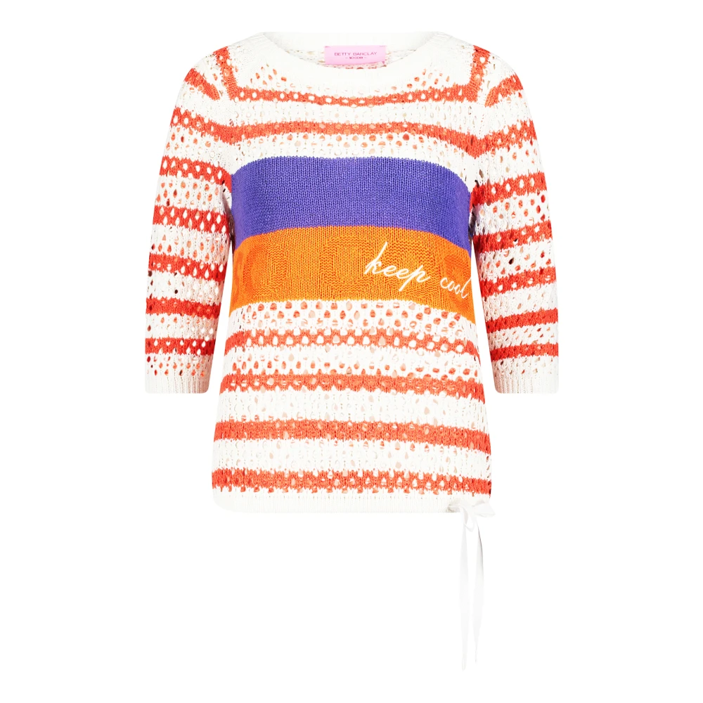 Betty Barclay Round-neck Knitwear Multicolor Dames