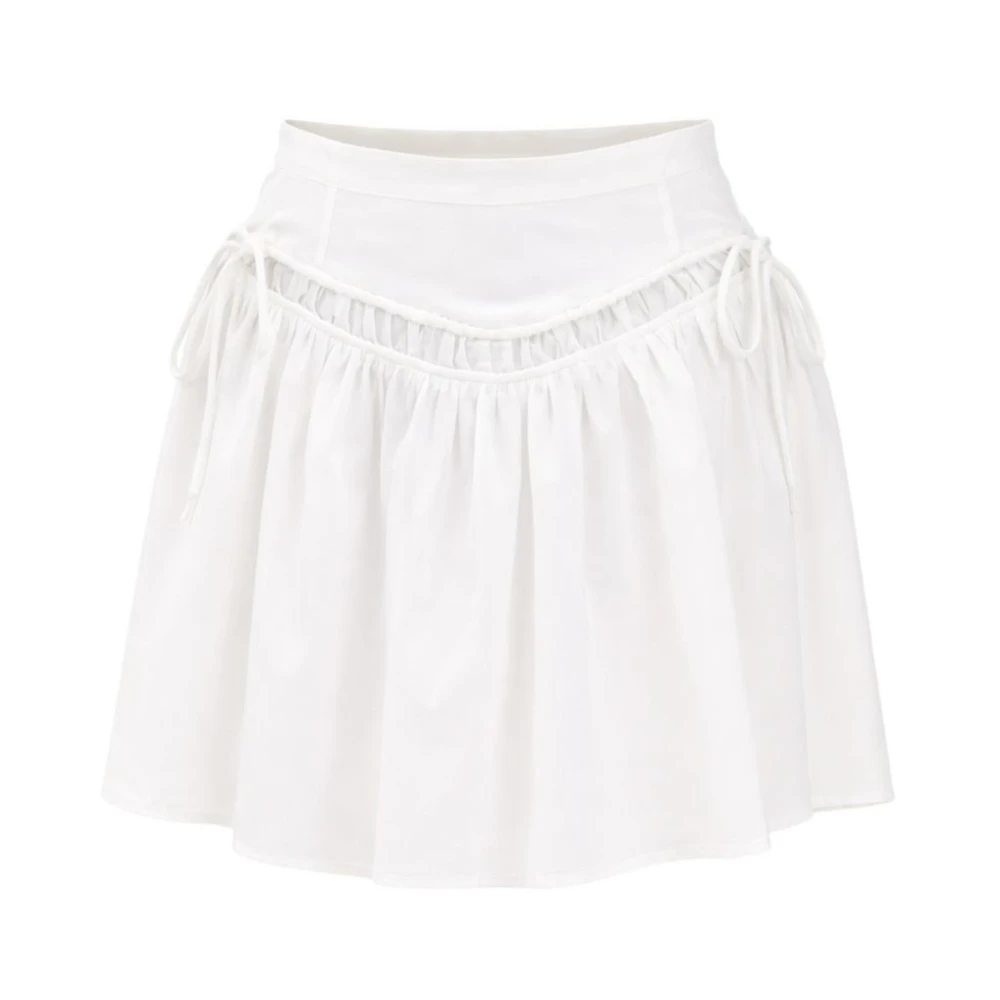 Pinko Donna Bianco Gonne, M, New,