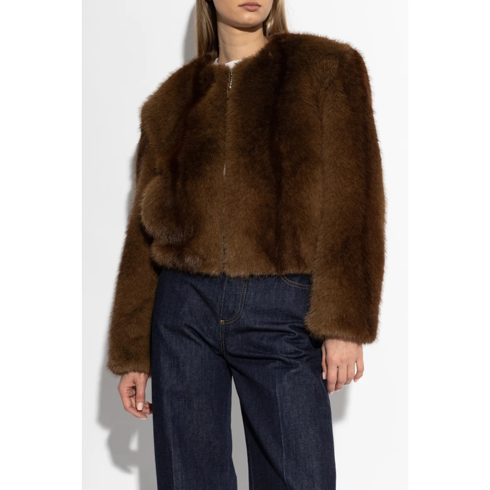 Stand Studio Faux fur Karly Brown Dames